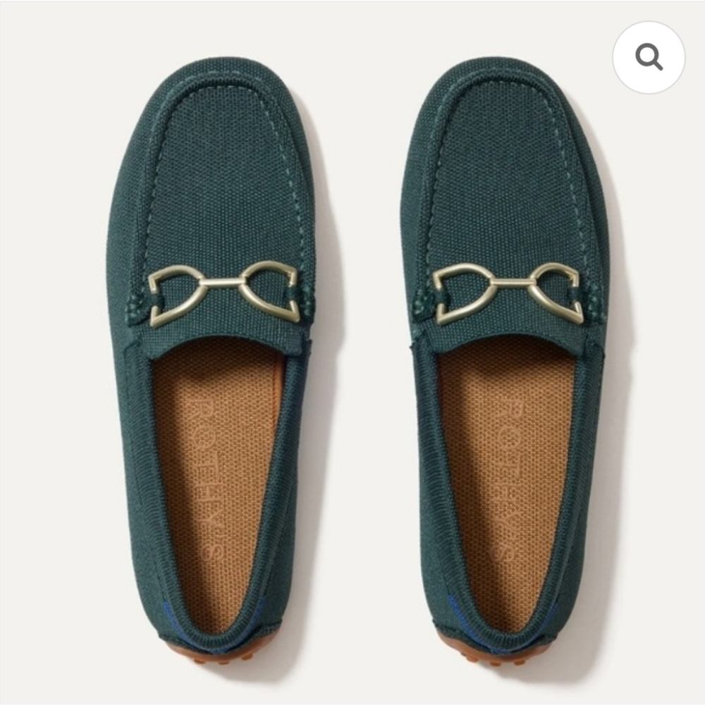 Rothy’s The Double Bit Driver – Dark Evergreen – Size 10.5 - Brand New in Box